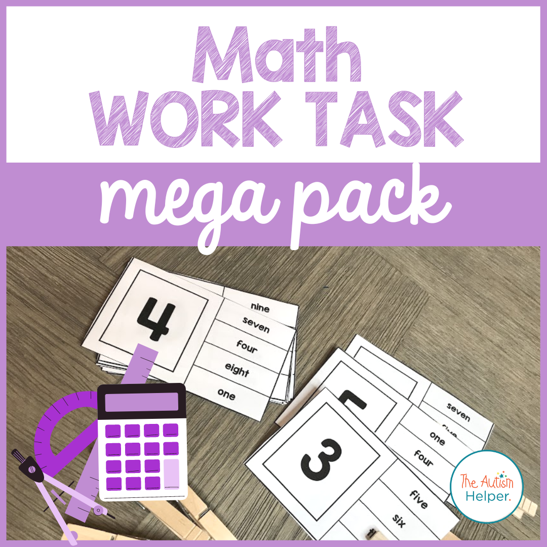 Math Work Task Mega Pack