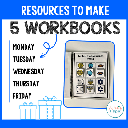 Easy Matching Weekly Workbooks - Winter Edition