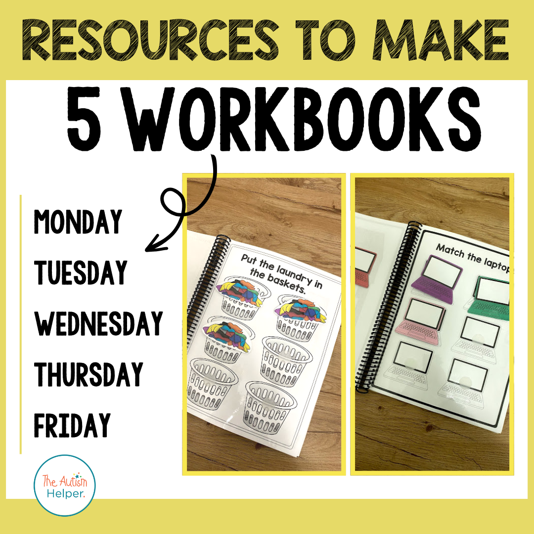 Easy Matching Weekly Workbooks - Life Skills Edition