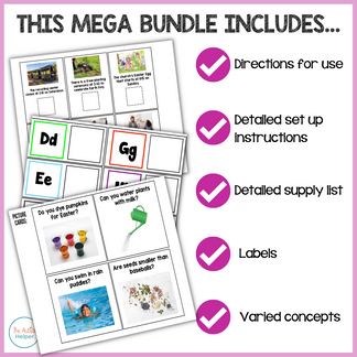 Spring Work Task Mega Pack – The Autism Helper