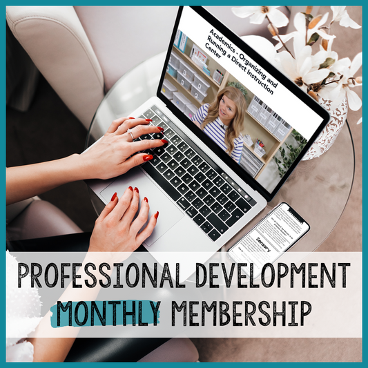 The Autism Helper Professional Development Membership {MONTHLY}