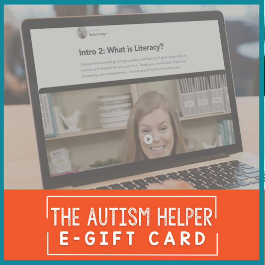 The Autism Helper Gift Card