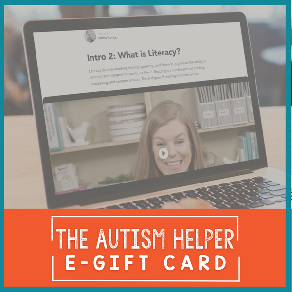 The Autism Helper Gift Card