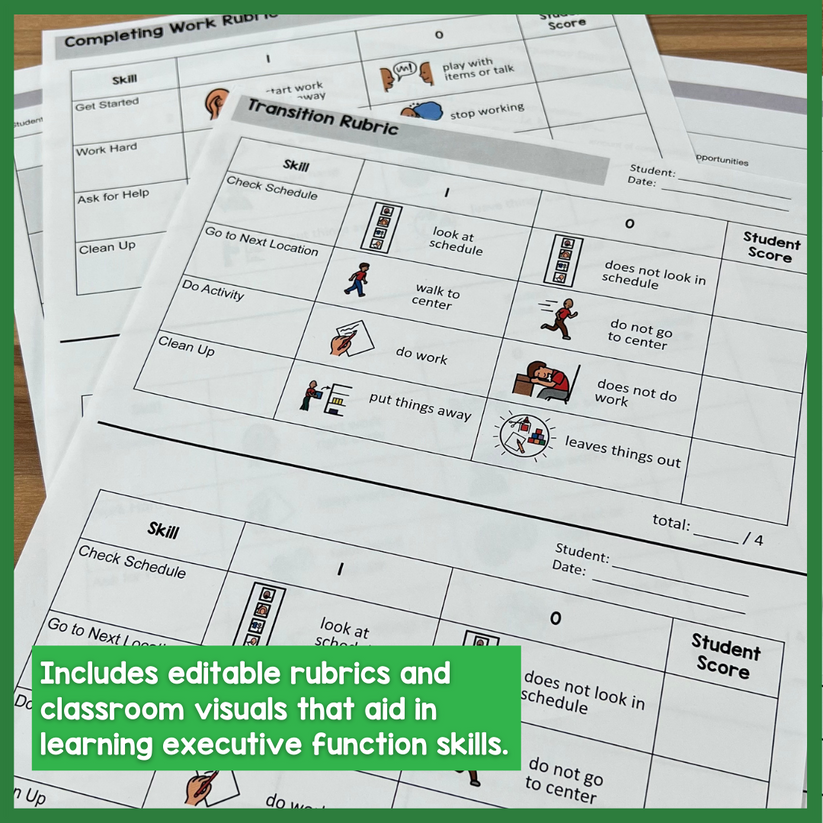 Toolkit: Executive Functions – The Autism Helper