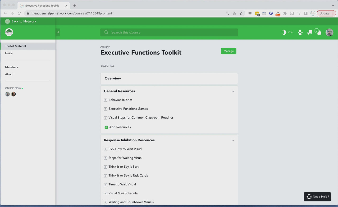 Toolkit: Executive Functions – The Autism Helper