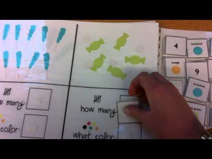 Counting and Colors Candy Themed Adapted Book