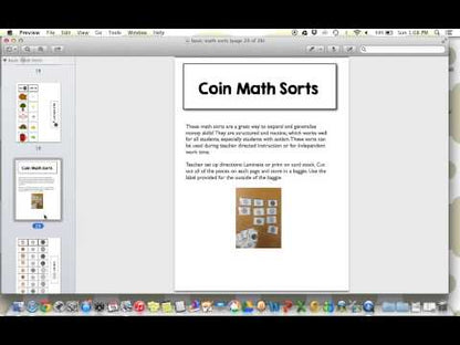 Easy Math Sorts for Special Education
