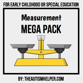 Measurement Mega Pack for Special Education