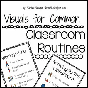 Classroom Routines Visuals