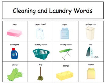 Household Vocabulary Unit {for Special Education}