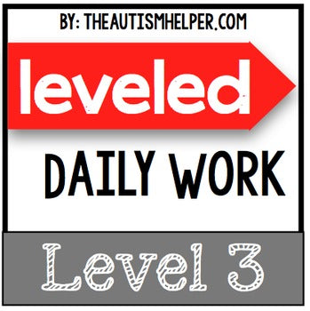 Leveled Daily Work {Level 3}