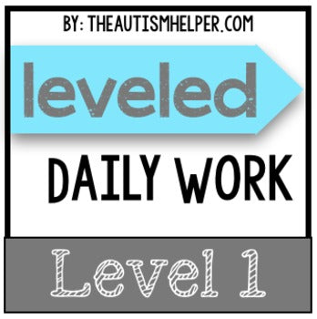 Leveled Daily Work {Level 1}