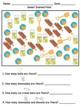 Visual Math Activities for Children with Autism {LEVEL 2: NUMBERS 10-20}