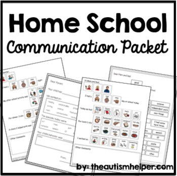 Home School Communication Packet