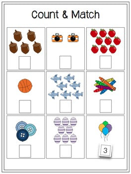 Interactive Math Work Book {Level 1}
