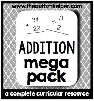 Addition Mega Pack {a complete curricular resource}