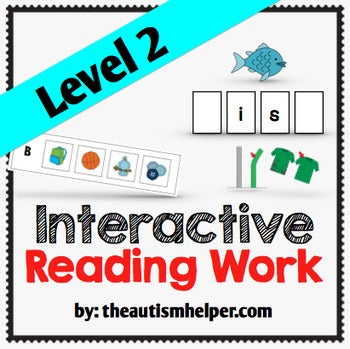 Interactive Reading Work Book {Level 2}