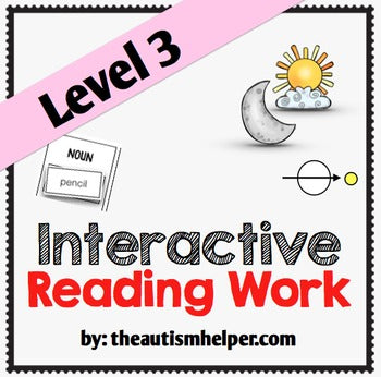 Interactive Literacy Work Book {Level 3}