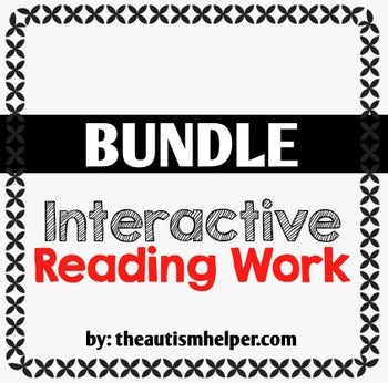 Interactive Reading Work Book {BUNDLE}