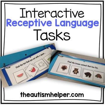 Interactive Receptive Language Tasks