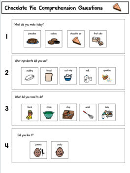 Visual Recipes for Special Education: Desserts
