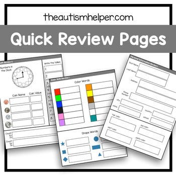 Quick Review Pages