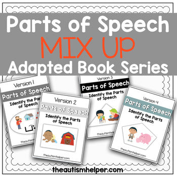 Parts of Speech Mix Up Adapted Book Series