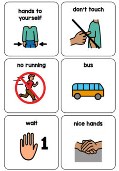 Wait Box Autism Wait Card Autism