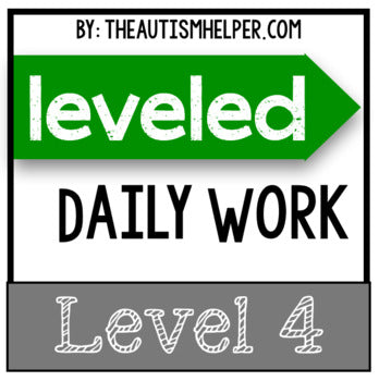 Leveled Daily Work {Level 4}