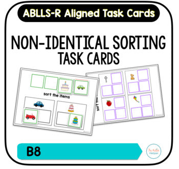 Non-Identical Matching Task Cards [ABLLS-R Aligned B8]