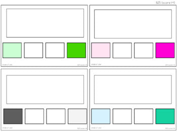 Seriation and Sequencing Task Cards [ABLLS-R Aligned B25, B26]