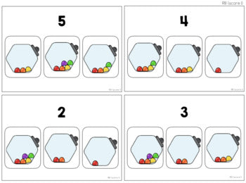 Math Task Card BUNDLE [ABLLS-R Aligned ALL R TASKS]