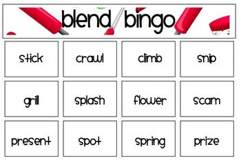 Baking Up Blends! Activities and Games to Work on Initial Blend Sounds