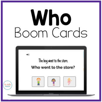 Who Interactive Boom Cards