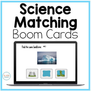 Science Matching Interactive Boom Cards