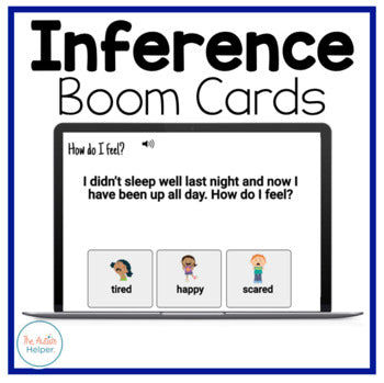 Inference Boom Cards {6 Decks Included}