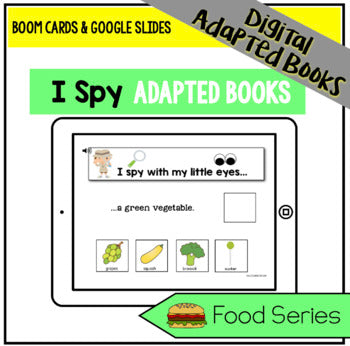 DIGITAL I Spy Adapted Book Series - Food Edition