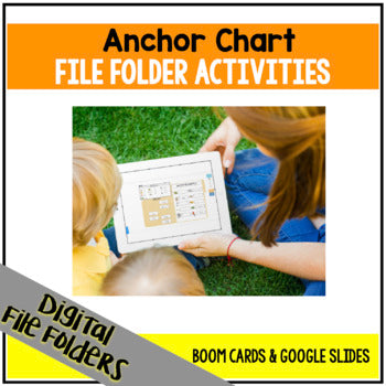 DIGITAL Anchor Chart File Folder Activities