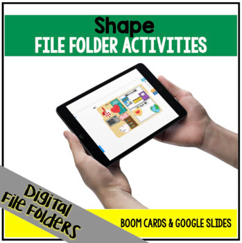 DIGITAL Shape File Folder Activities