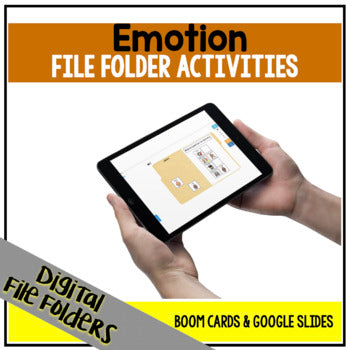 DIGITAL Emotion File Folder Activities