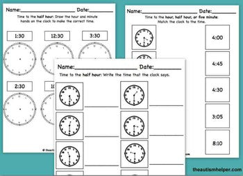 Time Mega Pack for Special Education