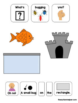 What's Bugging You? Shapes & Size Edition! Adapted Book