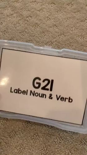 Noun + Verb and Noun + Adjective Task Cards [ABLLS-R Aligned G21, G22]